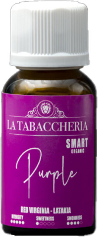 LA TABACCHERIA PURPLE SMART ORGANIC 20 ML SHOT Tabacco Red Virginia Latakia