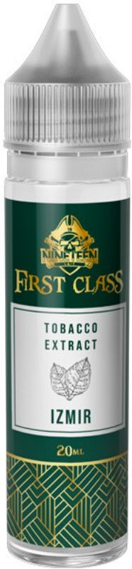 NINETEEN VAPE FIRST CLASS IZMIR Shot 20 ML in 60 ML Tabacco Izmir