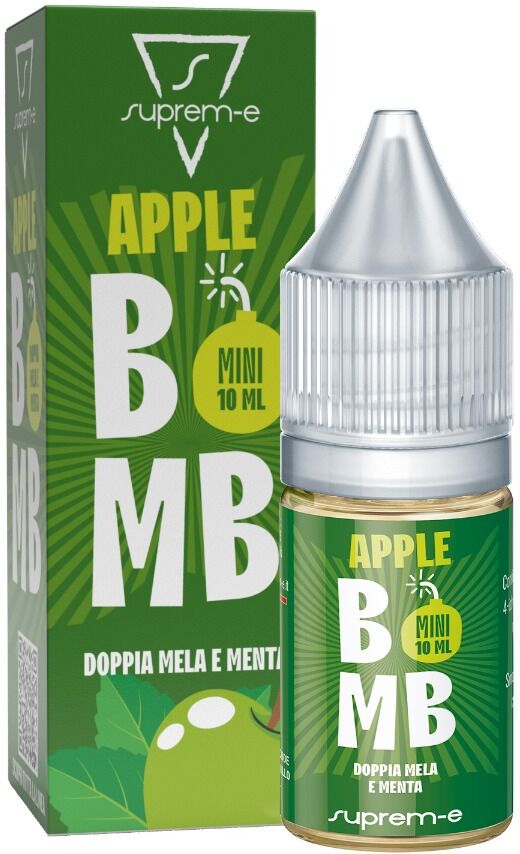 SUPREM-E APPLE BOMB 10 ML MINI SHOT Doppia mela Menta