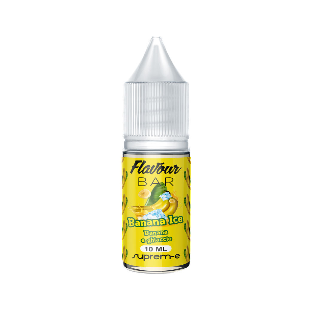 SUPREM-E FLAVOUR BAR BANANA ICE Aroma concentrato 10 ML Banana Ghiaccio