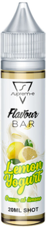 SUPREM-E FLAVOUR BAR LEMON YOGURT 20 ML SHOT Crema al limone Yogurt