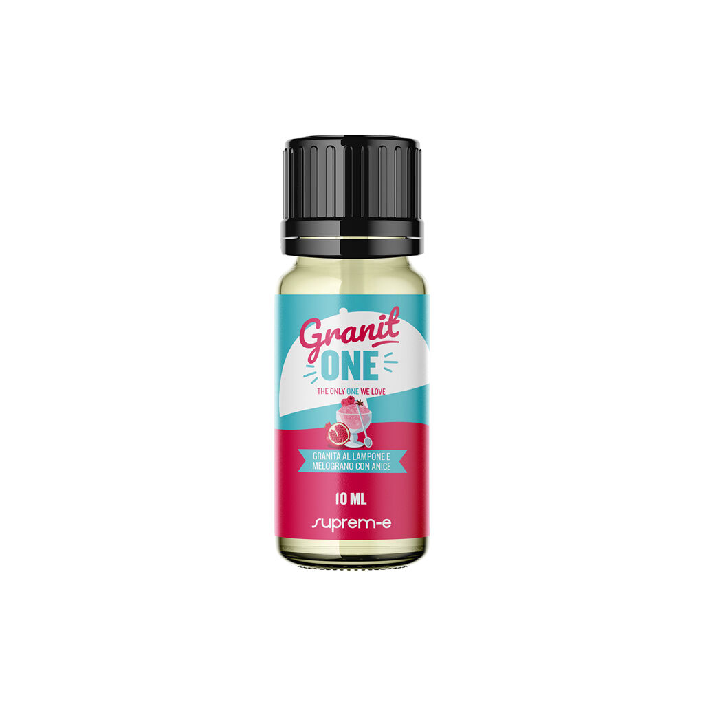 SUPREM-E GRANITONE Aroma concentrato 10 ML Granita ai lamponi Melograno