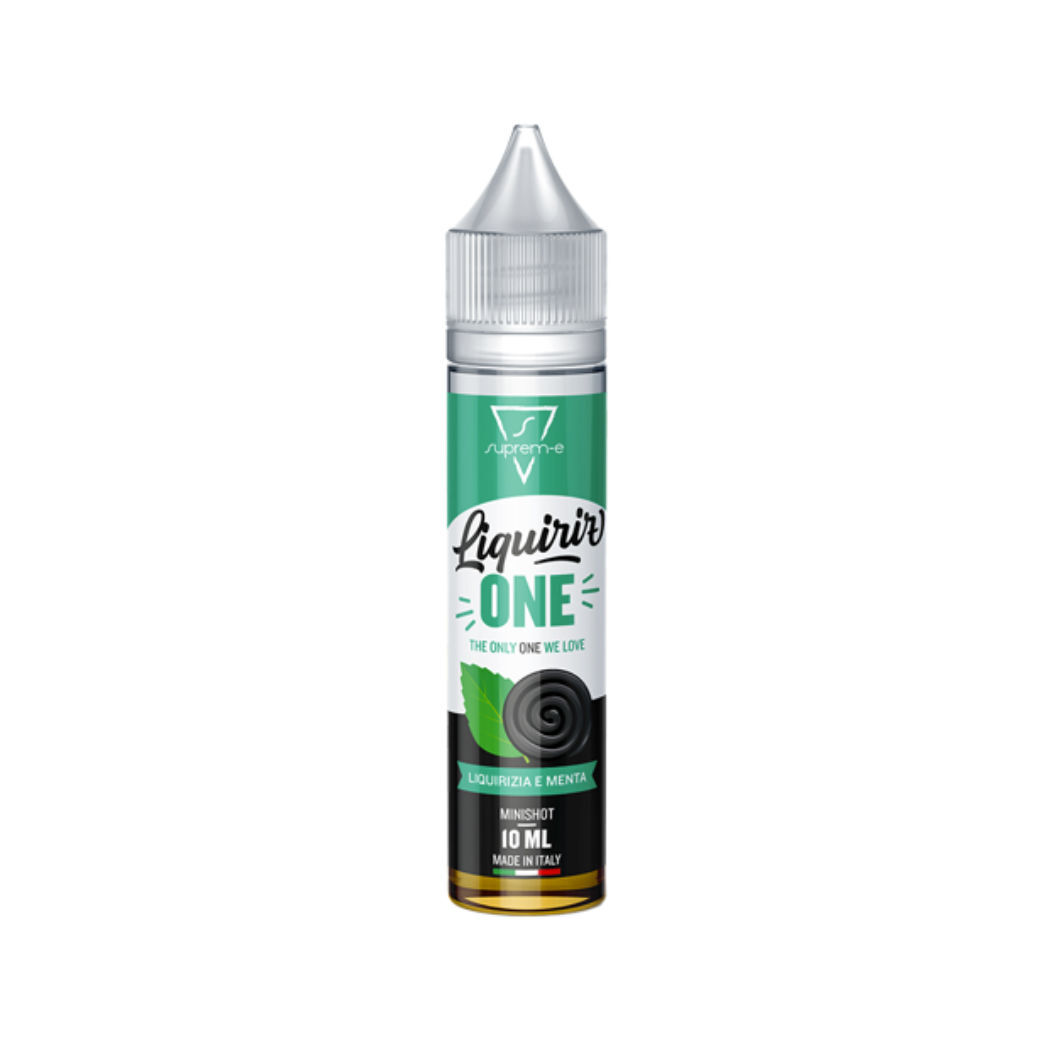 SUPREM-E LIQUIRIZONE 10 ML MINI SHOT Liquirizia Menta