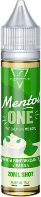 SUPREM-E MENTOLONE 20 ML SHOT Menta Panna Ghiaccio