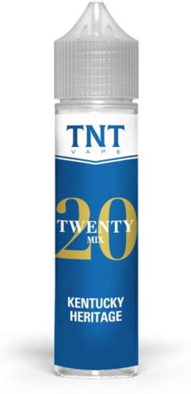 TNT VAPE TWENTY MIX KENTUCKY HERITAGE 20 SHOT ML Kentucky affumicato Virginia rosso