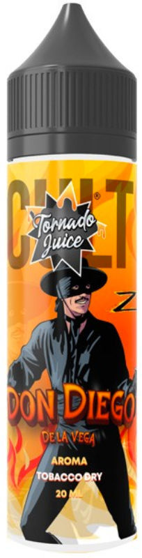 TORNADO JUICE CULT DON DIEGO DE LA VEGA 20 ML SHOT Tabacco secco