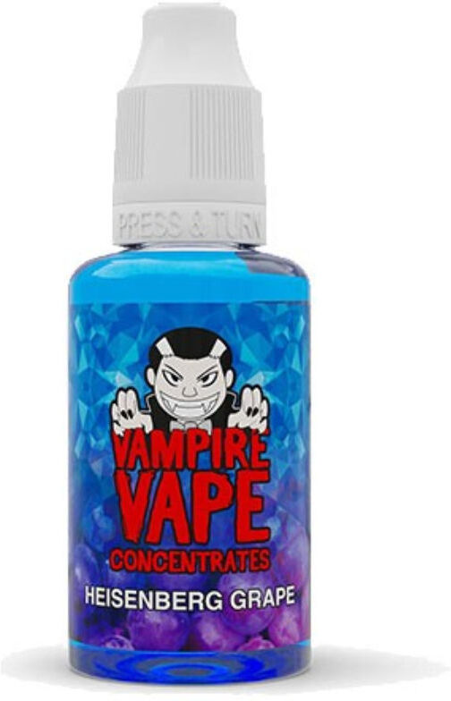 VAMPIRE VAPE HEISENBERG GRAPE Aroma concentrato 30 ML Uva Menta