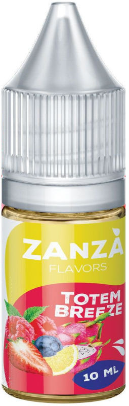 VAPLO ZANZA' TOTEM BREEZE Aroma concentrato 10 ML Mirtilli Lamponi Fragole Frutto della passione Limone