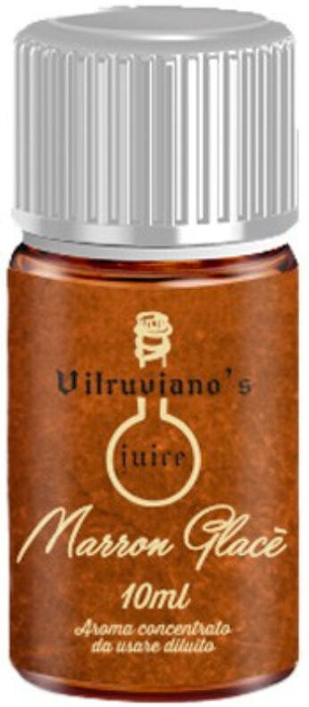 VITRUVIANO'S JUICE MARRON GLACE' Aroma Concentrato 10 ML Castagne Crema caffe Cioccolato bianco