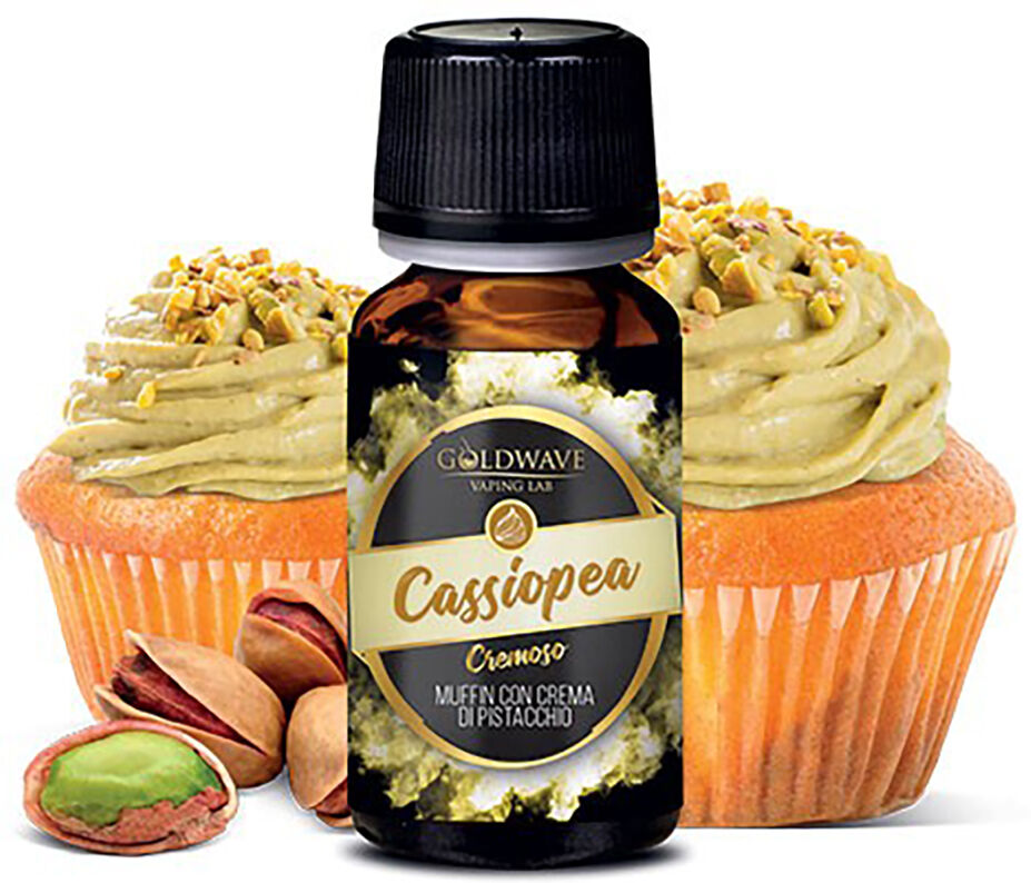 GOLDWAVE CASSIOPEA Aroma concentrato 10 ML Muffin Crema al pistacchio