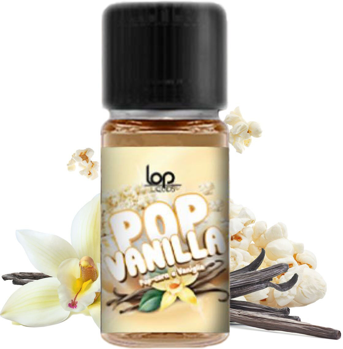 LOP POP VANILLA Aroma concentrato 10 ML Pop corn Vaniglia