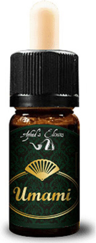 AZHAD'S ELIXIRS UMAMI Aroma concentrato 10 ML Tabacchi Latakia Burley Alga Nori