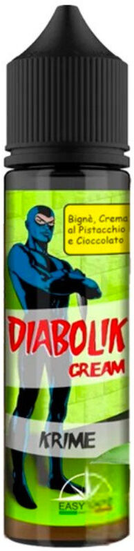 EASY VAPE DIABOLIK CREAM KRIME 20 ML SHOT Bigne' Crema Pistacchio Cioccolato