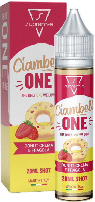 SUPREM-E CIAMBELLONE 20 ML SHOT Donut Crema Fragola