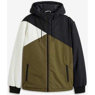 bonprix Giacca invernale con cappuccio in color blocking 62 bonprix Giacca invernale con cappuccio in color blocking 62