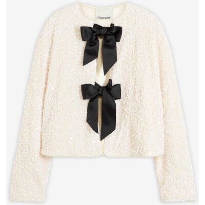 bonprix Giacca corta con paillettes 52 bonprix Giacca corta con paillettes 52