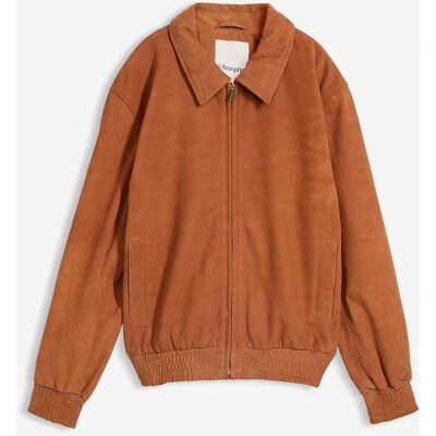 bonprix Bomber in pelle scamosciata 52 bonprix Bomber in pelle scamosciata 52