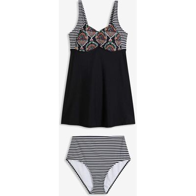 bonprix Tankini lungo con slip a vita alta (set 2 pezzi) 52 bonprix Tankini lungo con slip a vita alta (set 2 pezzi) 52