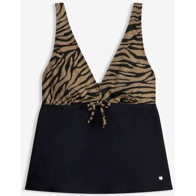 bonprix Top per tankini con materiale lucido 54 bonprix Top per tankini con materiale lucido 54