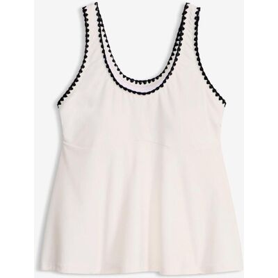bonprix Top per tankini con ricamo 46 bonprix Top per tankini con ricamo 46