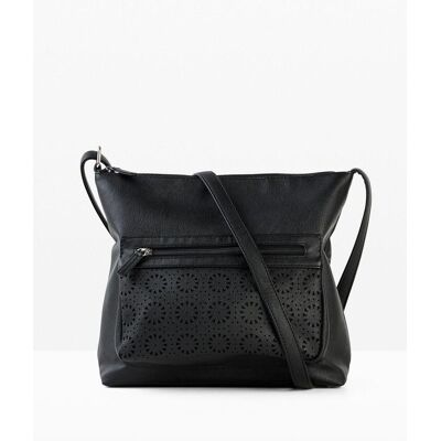 bonprix Borsa a tracolla con tasca esterna decorativa 0 bonprix Borsa a tracolla con tasca esterna decorativa 0