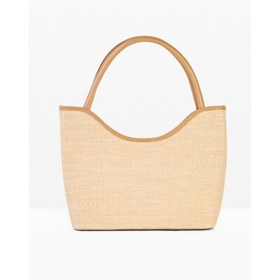 bonprix Borsa shopper in similpaglia 0 bonprix Borsa shopper in similpaglia 0