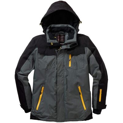bonprix Giacca tecnica impermeabile con cappuccio staccabile 52 bonprix Giacca tecnica impermeabile con cappuccio staccabile 52