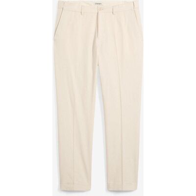 bonprix Pantaloni da completo in fresco misto lino, regular fit 50 bonprix Pantaloni da completo in fresco misto lino, regular fit 50