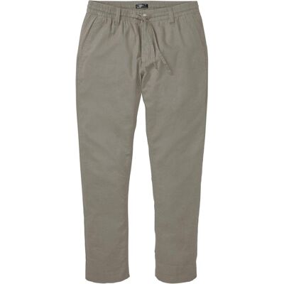 bonprix Pantaloni chino regular fit in fresco misto lino, straight 52 bonprix Pantaloni chino regular fit in fresco misto lino, straight 52