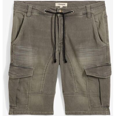 bonprix Bermuda di jeans in felpa, regular fit 46 bonprix Bermuda di jeans in felpa, regular fit 46