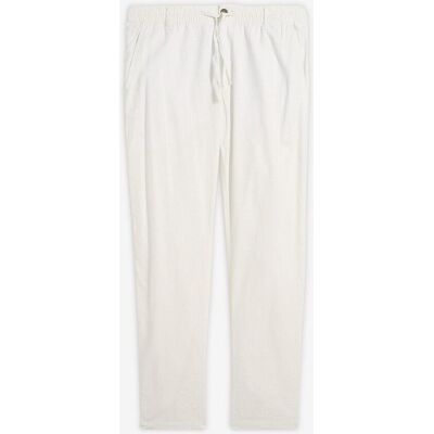 bonprix Pantaloni chino regular fit in fresco misto lino, straight 48 bonprix Pantaloni chino regular fit in fresco misto lino, straight 48