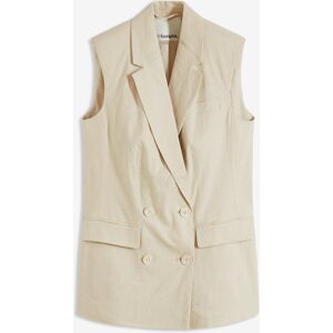bonprix Blazer senza maniche in misto lino 52 bonprix Blazer senza maniche in misto lino 52