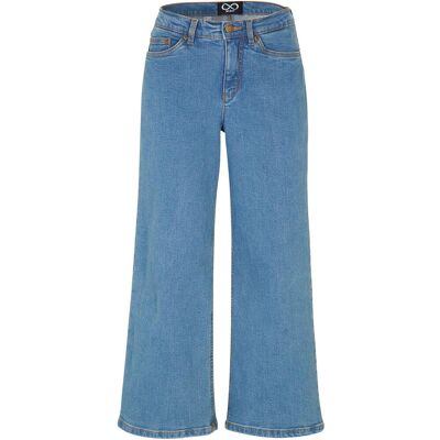 bonprix Jeans cropped wide leg, vita media 42 bonprix Jeans cropped wide leg, vita media 42