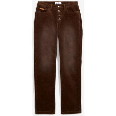 bonprix Pantaloni di velluto a coste elasticizzati, straight 60 bonprix Pantaloni di velluto a coste elasticizzati, straight 60