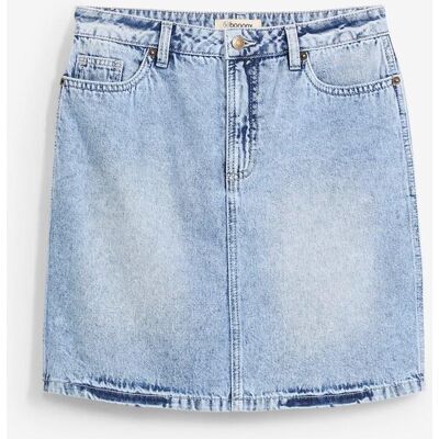 bonprix Gonna di jeans low stretch, vita media 48 bonprix Gonna di jeans low stretch, vita media 48