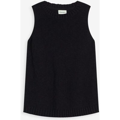 bonprix Top in maglia di cotone con lavorazione a rilievo 42 bonprix Top in maglia di cotone con lavorazione a rilievo 42