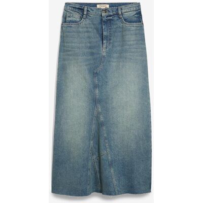 bonprix Gonna maxi di jeans, vita media 42 bonprix Gonna maxi di jeans, vita media 42