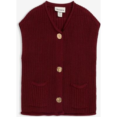 bonprix Gilet in maglia con tasche 46 bonprix Gilet in maglia con tasche 46