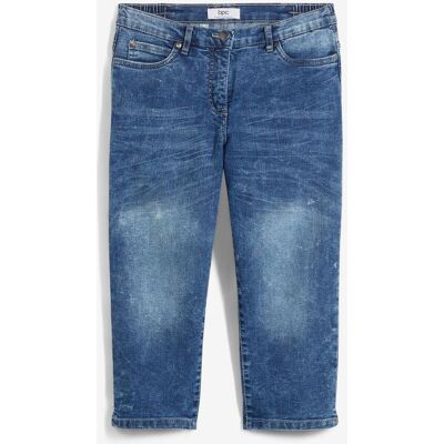 bonprix Jeans elasticizzati straight, vita media 58 bonprix Jeans elasticizzati straight, vita media 58