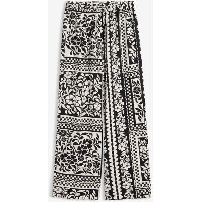 bonprix Pantaloni con elastico in vita in misto viscosa fluente 42 bonprix Pantaloni con elastico in vita in misto viscosa fluente 42