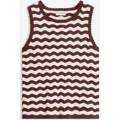 bonprix Top in maglia misto lino 54 bonprix Top in maglia misto lino 54