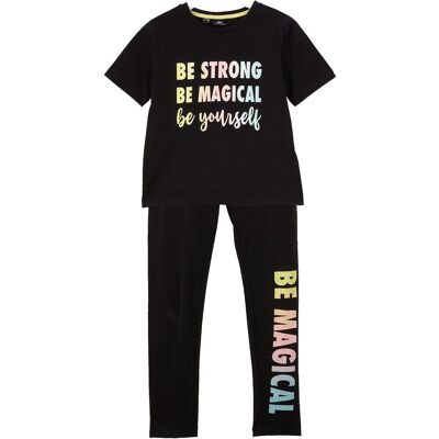 bonprix T-shirt e leggings (set 2 pezzi) 128 bonprix T-shirt e leggings (set 2 pezzi) 128