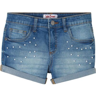 bonprix Shorts di jeans, vita media 146 bonprix Shorts di jeans, vita media 146