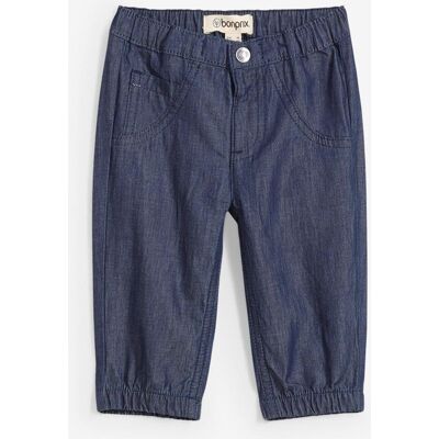bonprix Jeans con elastico in vita in puro cotone biologico 68 bonprix Jeans con elastico in vita in puro cotone biologico 68