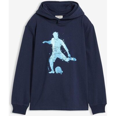 bonprix Felpa con cappuccio in misto cotone morbido 176 bonprix Felpa con cappuccio in misto cotone morbido 176