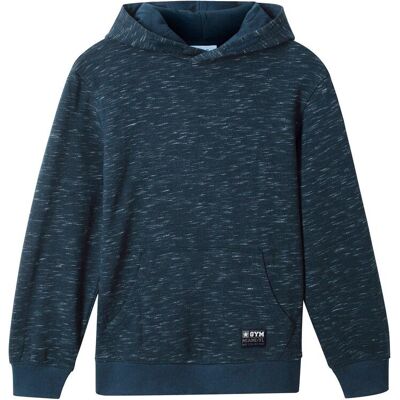 bonprix Felpa con cappuccio in misto cotone morbido 128 bonprix Felpa con cappuccio in misto cotone morbido 128
