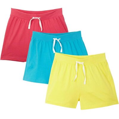 bonprix Shorts in jersey di puro cotone biologico (pacco da 3) 176 bonprix Shorts in jersey di puro cotone biologico (pacco da 3) 176
