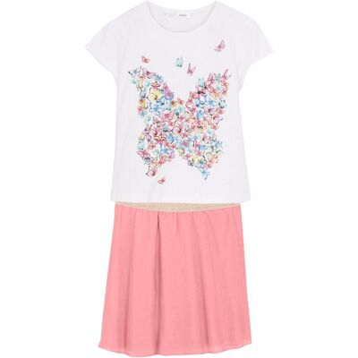 bonprix Maglia e gonna (set 2 pezzi) 128 bonprix Maglia e gonna (set 2 pezzi) 128