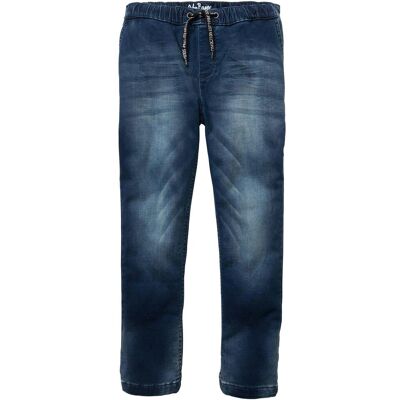 bonprix Jeans in felpa con elastico in vita regular fit, straight 134 bonprix Jeans in felpa con elastico in vita regular fit, straight 134