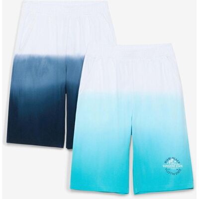 bonprix Bermuda lunghi in jersey di puro cotone biologico (pacco da2) 158 bonprix Bermuda lunghi in jersey di puro cotone biologico (pacco da2) 158